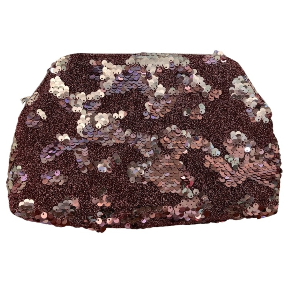 NWT SEQUIN MAKEUP BAG
